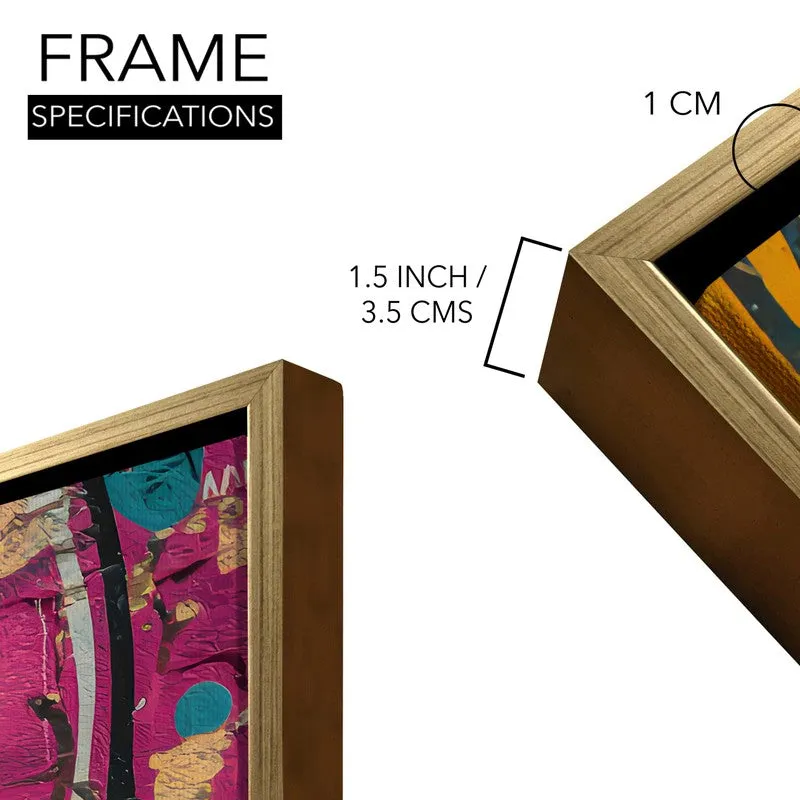 Drum Echo Canvas Wall Painting With Frame media 8
