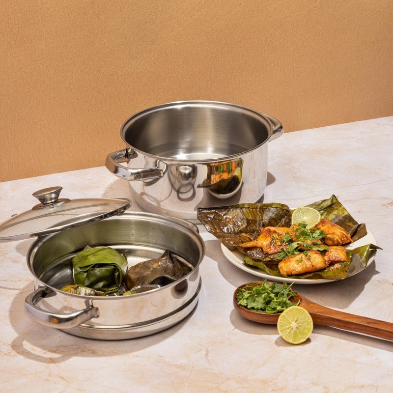 Vinod Lunor 3 Tier Stainless Steel Steamer media 3