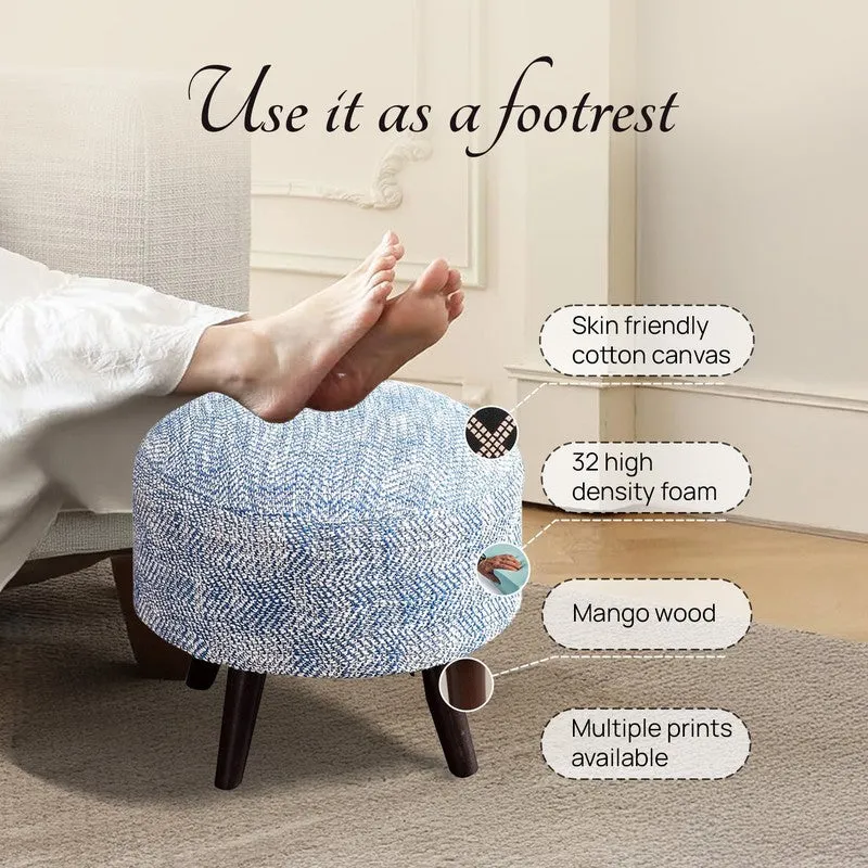 Darie Cotton Ottoman media 5