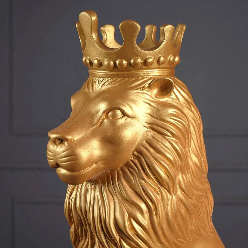 Rex Leo Painted Resin Showpiece media 4