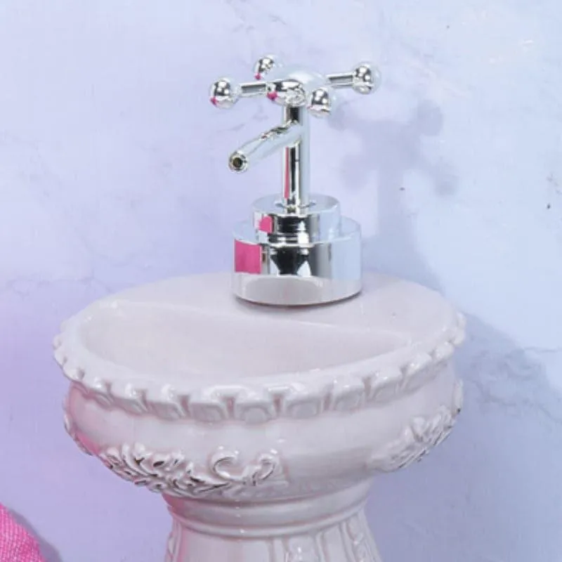 Antique Basin Soap Dispenser - Beige media 3