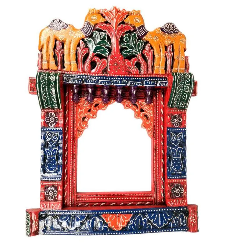Jharokha Vinrance Wooden Wall Accent media 4
