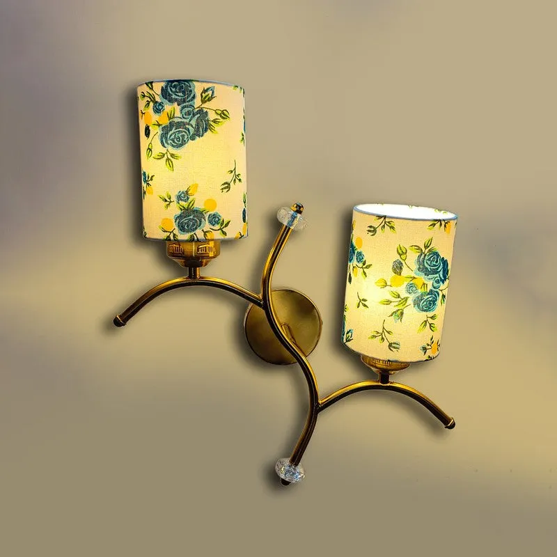 LumiBranch Dual Cotton Wall Lamp - White & Blue media 6