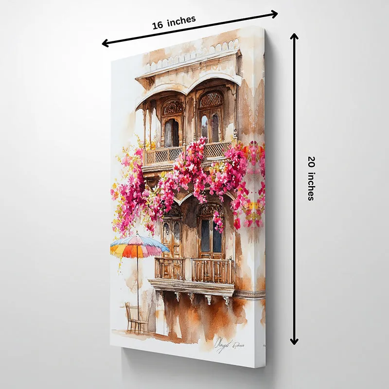 Garden Balconies Wall Painting media 5