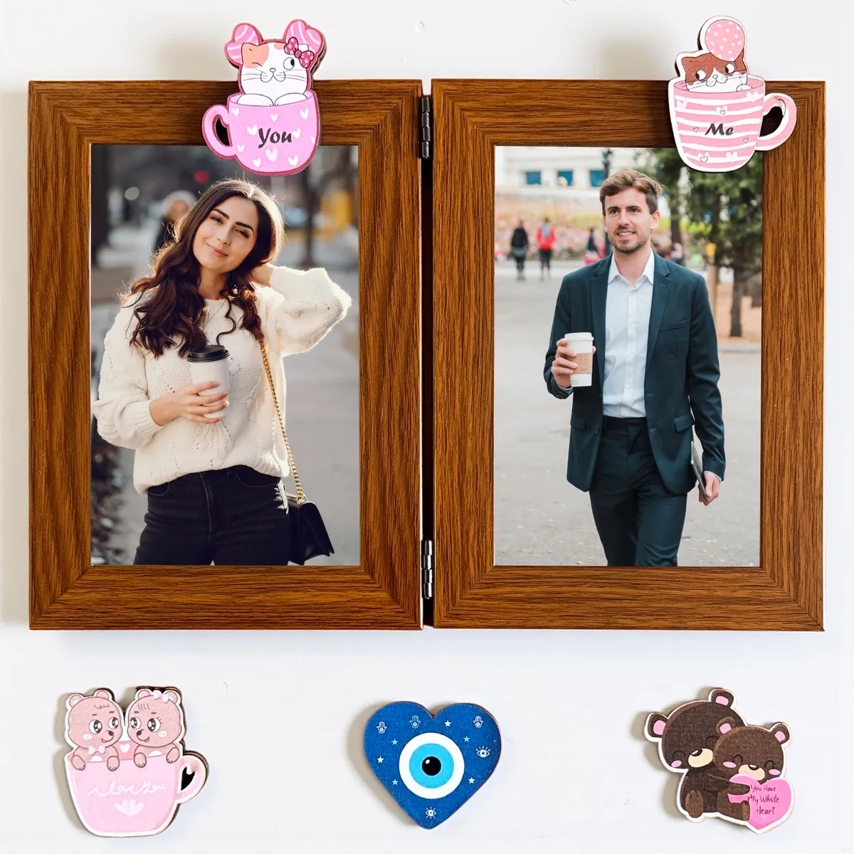 Lovio MDF Photo Frame with Magnetic Stickers media 6