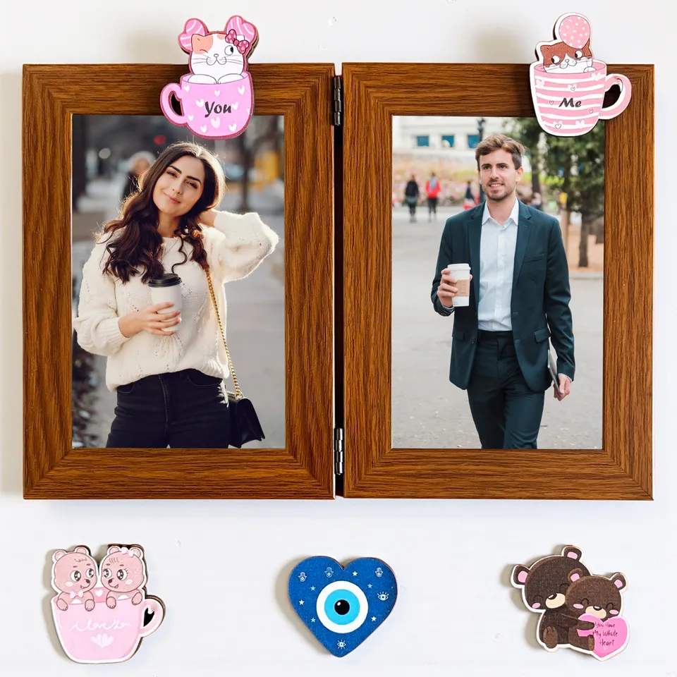 Lovio MDF Photo Frame with Magnetic Stickers media 6