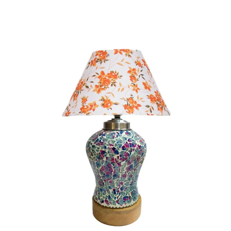 Floranisse Fleur Cone Wooden Table Lamp media 4