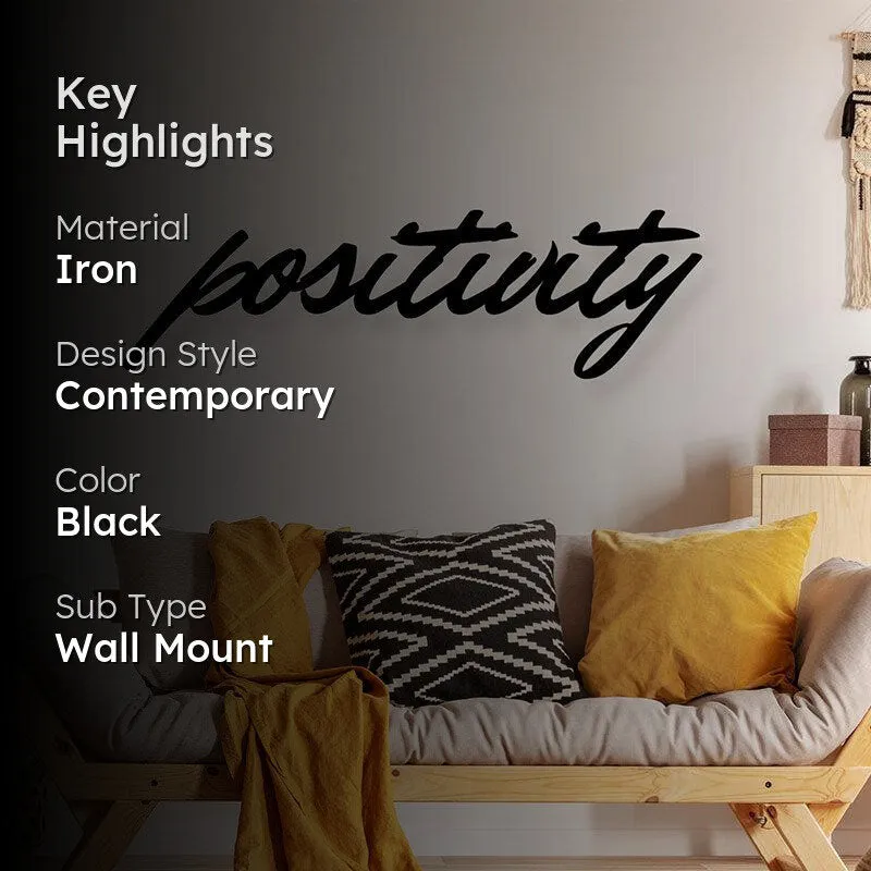 Positivity Iron Wall Accent media 2