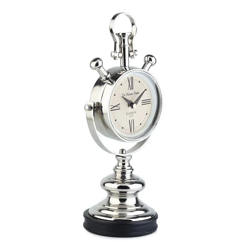 TickLine Table Clock - Silver media 5