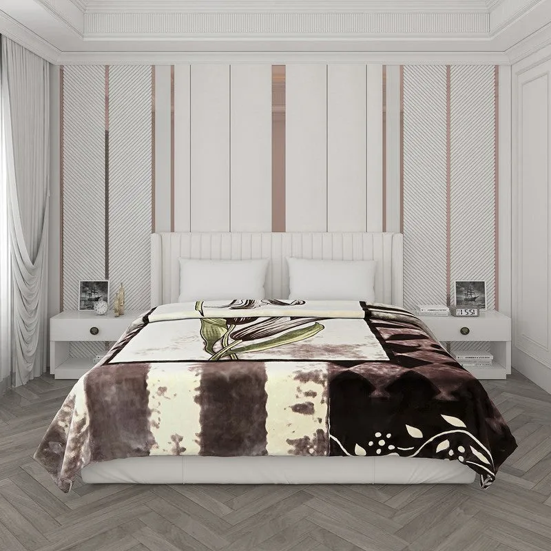 Monte Carlo Earthy Elegance I Blanket - 1000 GSM media 3