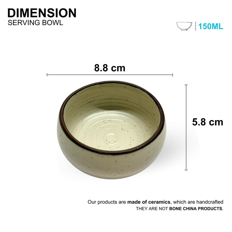 Cera Swirl Snack Bowl  - Set Of Four image 6