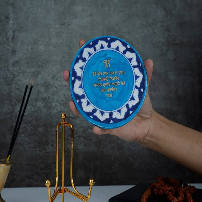 Onkar Mantra Handcrafted Ceramic Showpiece media 3