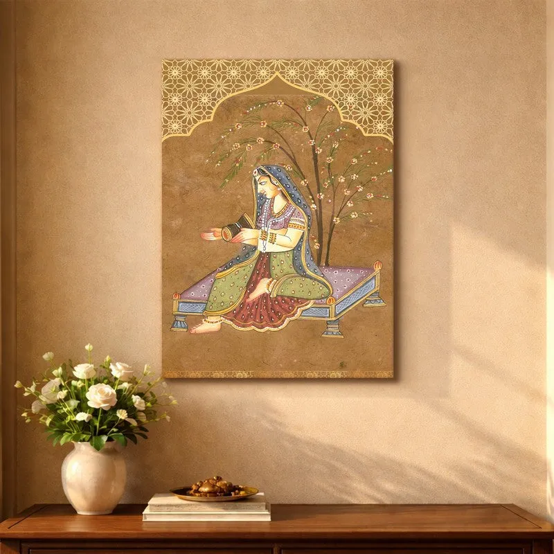 Ragamala Royal Canvas Wall Art & Paintings media 5