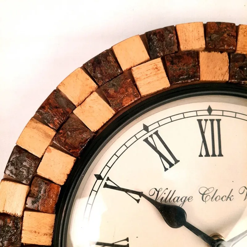 Royal Edge Dial Wooden Wall Clock media 8