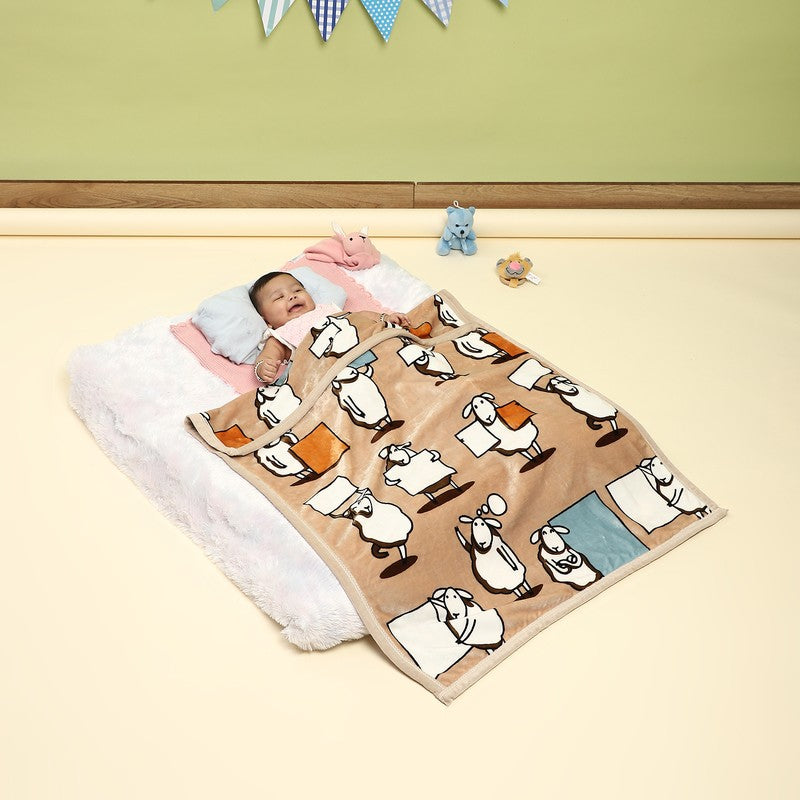 Monte Carlo Sheepish Dreams Blanket - 600 GSM - 43 x 31 inches
