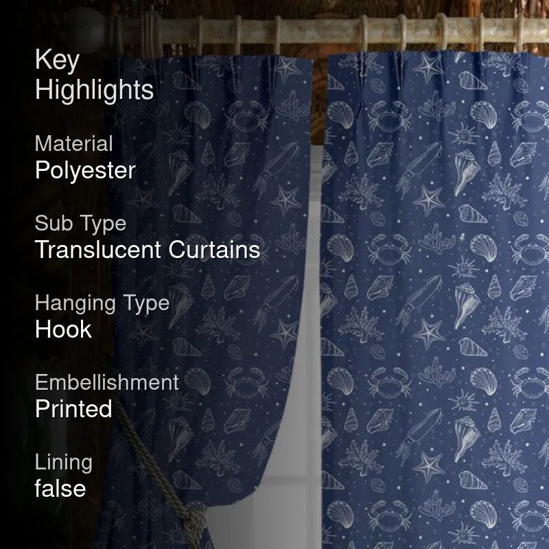 Sea Side Triple Pinch Pleat Short Width Curtain media 2