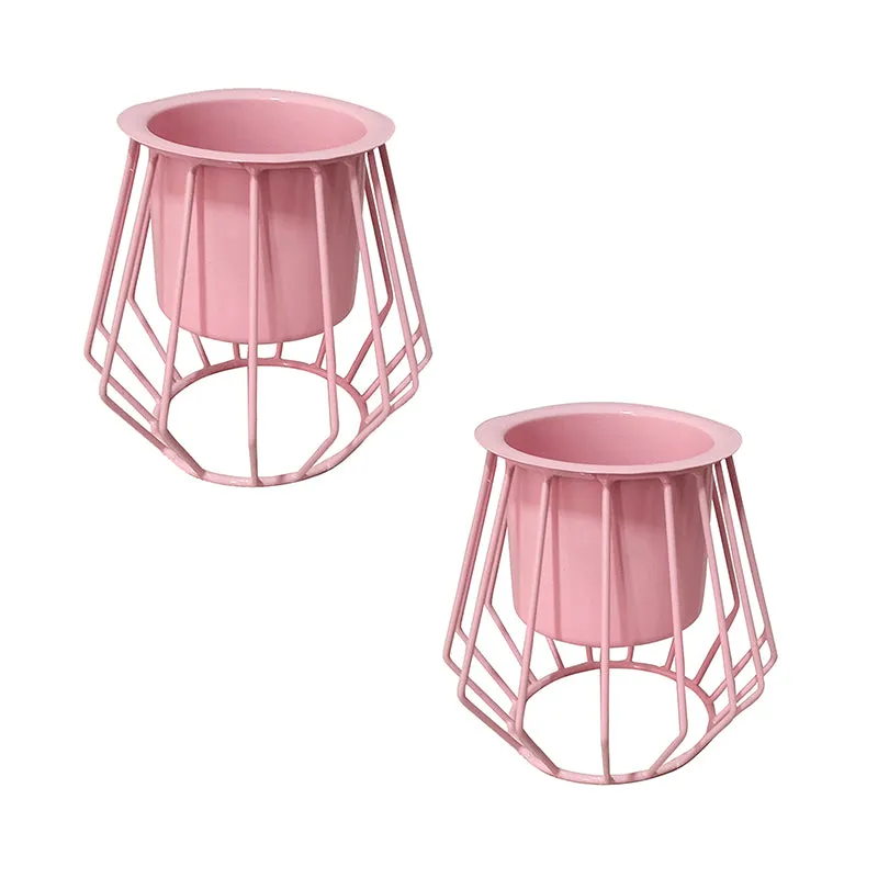 Steela Planter (Pink) - Set Of Two media 3
