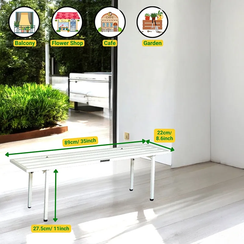 Planar Metal Planter (White) - Set Of Four media 9