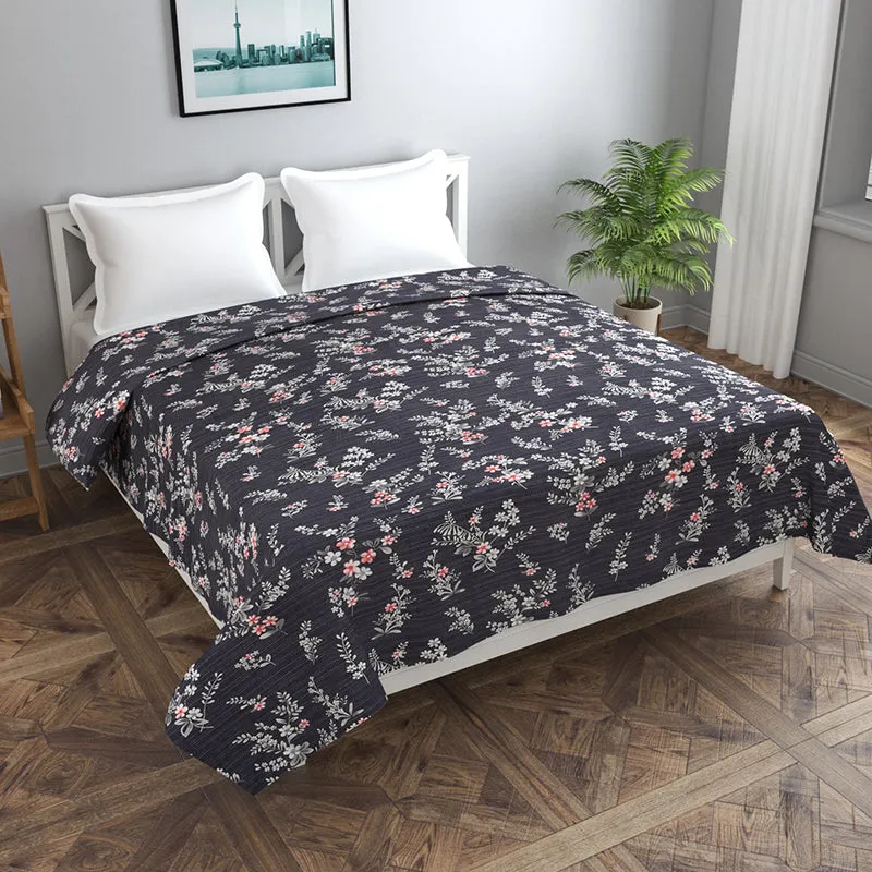 Midnight Grove Cotton Duvet Cover - 210 TC media 1