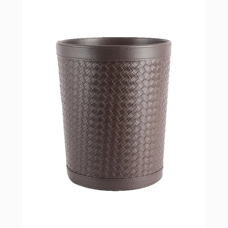 AarviDecor VerveBin Faux Leather Dustbin media 3