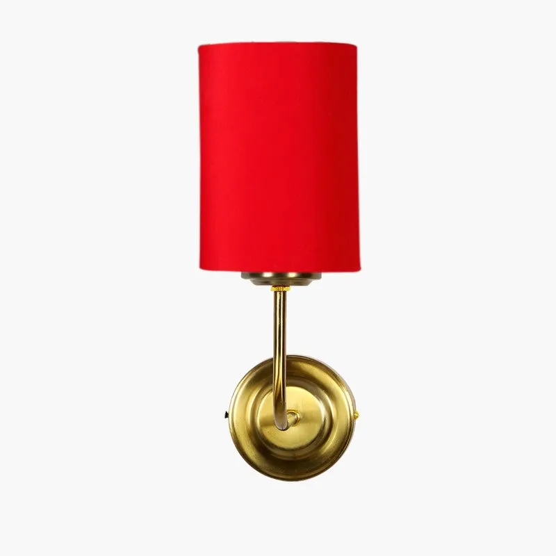 Lumoire Metal Wall Lamp - Gold,Red media 3