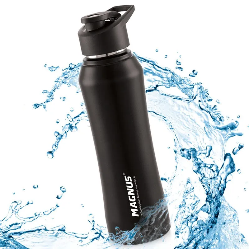 Fluxa Stainless Steel Water Bottle (Black) - 750 mL media 5