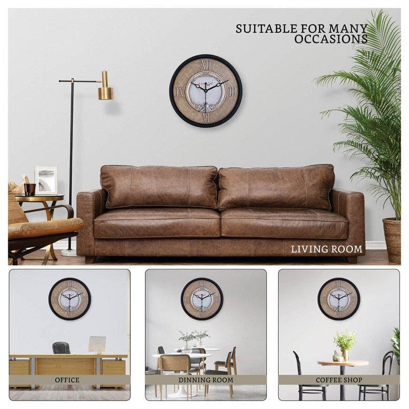 Roman Tick Tick Wall Clock media 5