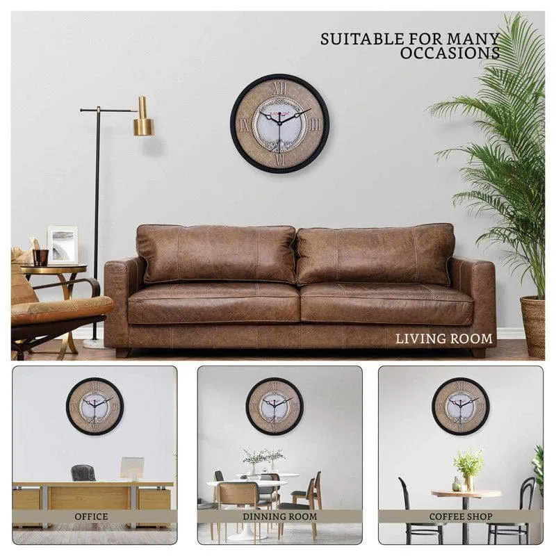 Roman Tick Tick Wall Clock media 5