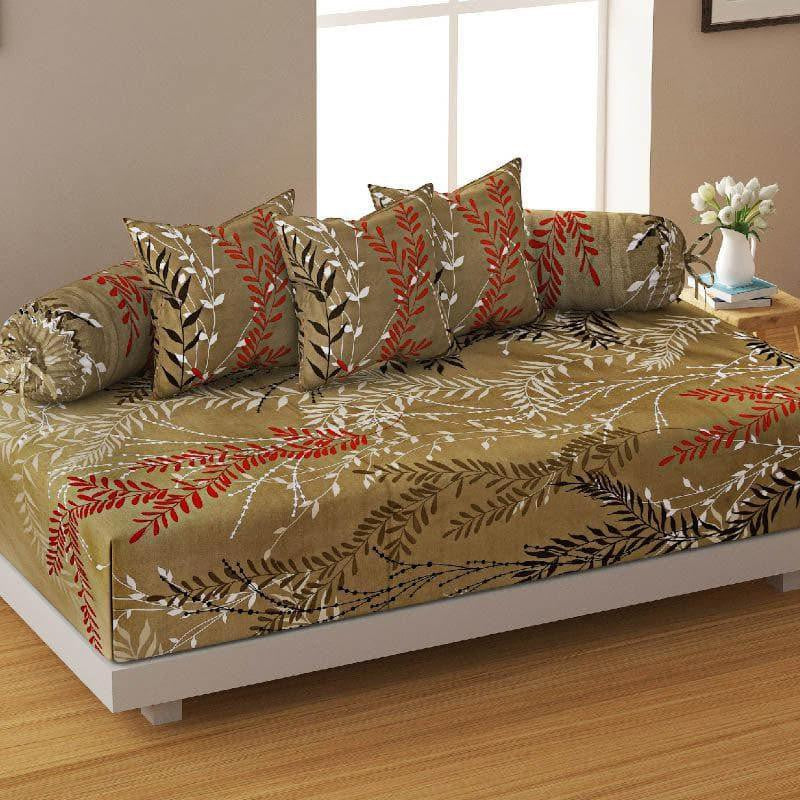 Swayam Umber Vine Diwan Set media 4