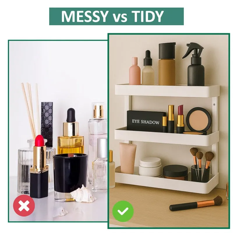 Tidy Aura Metal Racks - White media 6