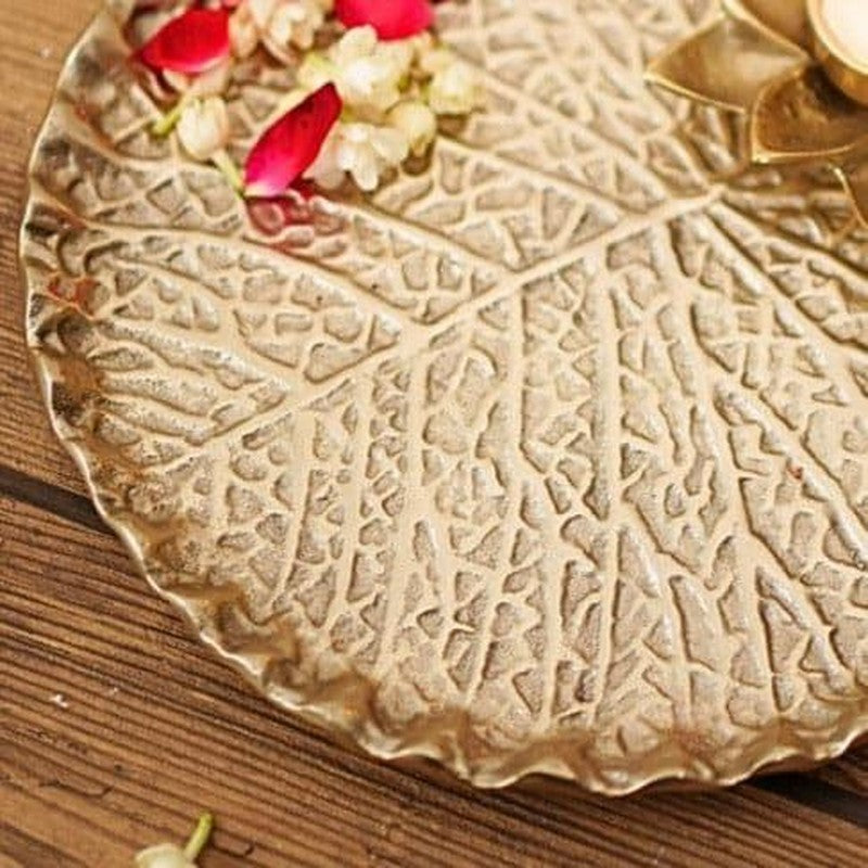 Leafery Metal Accent Tray media 4