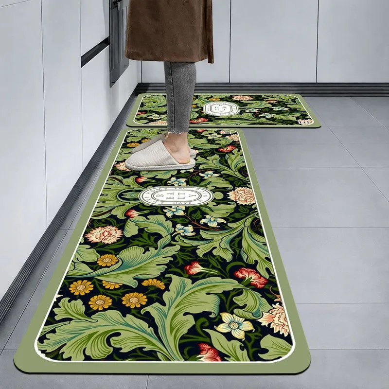 BloomStep Rubber Kitchen Floor Mats - Set of Two media 3