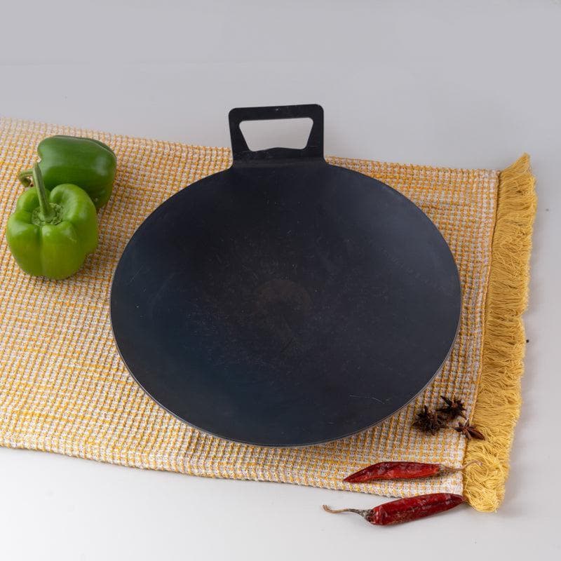 Ebony Iron Roti Tawa - 11 Inch media 3