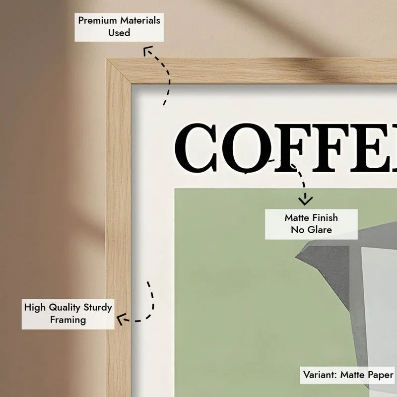 Coffee Bliss Archival Canvas Wall Art - Brown media 9