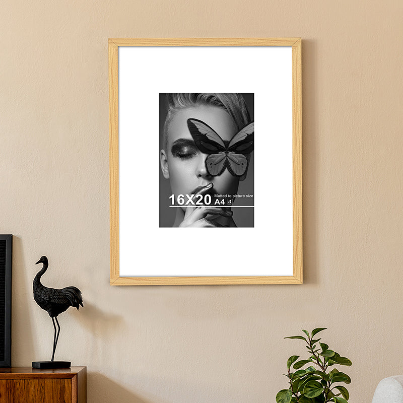 Erato Wooden Photo Frame - Beige media 6