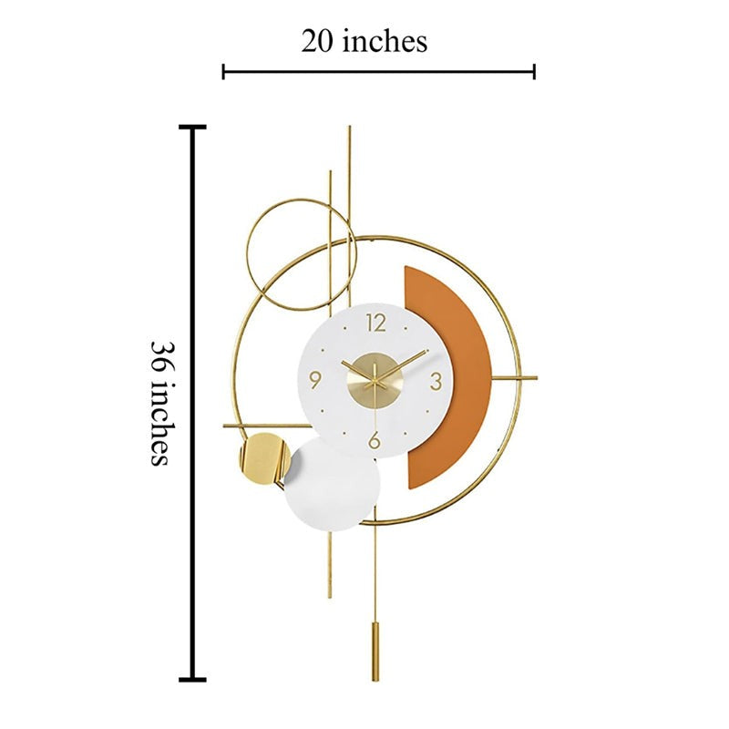 Avant Time Metal Analog Wall clock media 6