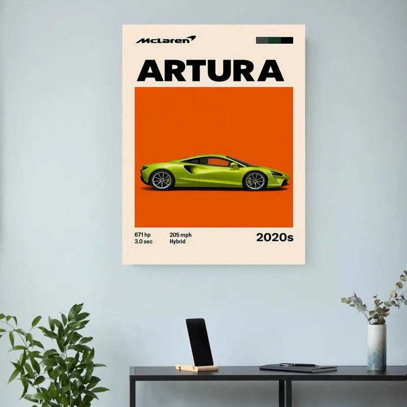 Artura Speedster Wall Poster media 3