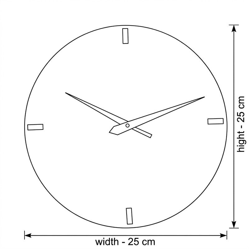 Obelia Handcrafted Agate Wall Clock - White media 6