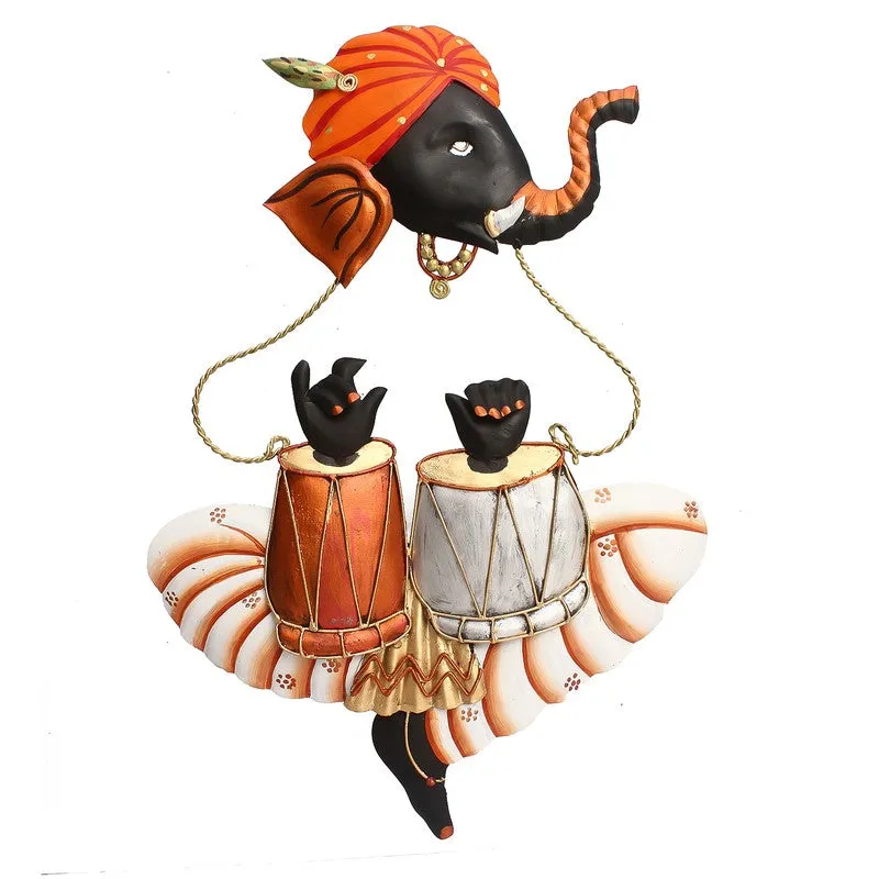 Dhol Ganpati Wall Accents media 4