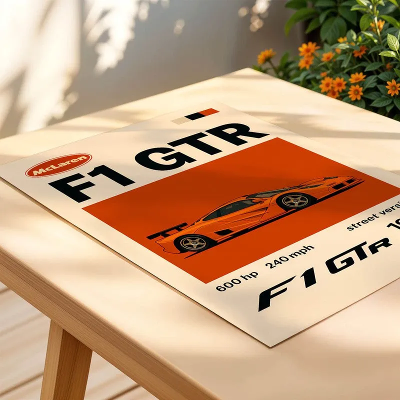 McLaren F1 Legend Wall Poster media 4