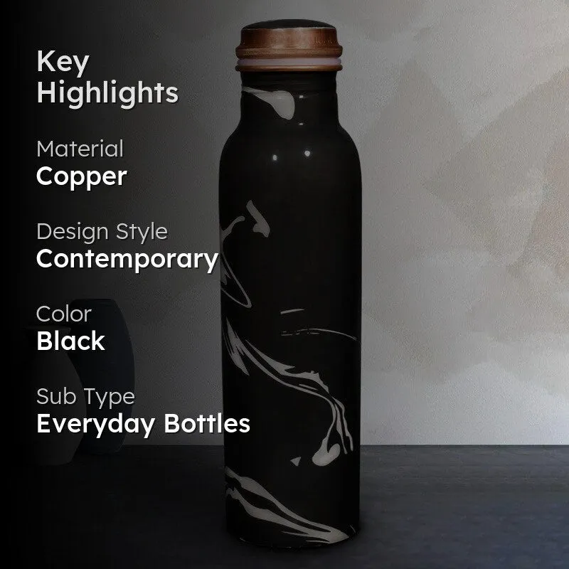 AquaPulse Copper Water Bottle - 1000 mL media 2
