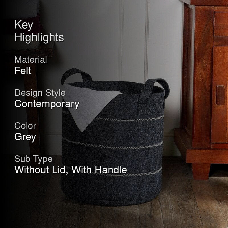Otella Felt Storage Basket media 2
