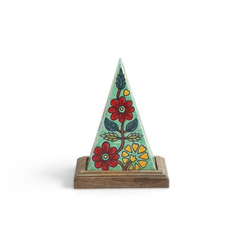 Tree Cone Ceramic Showpiece media 3