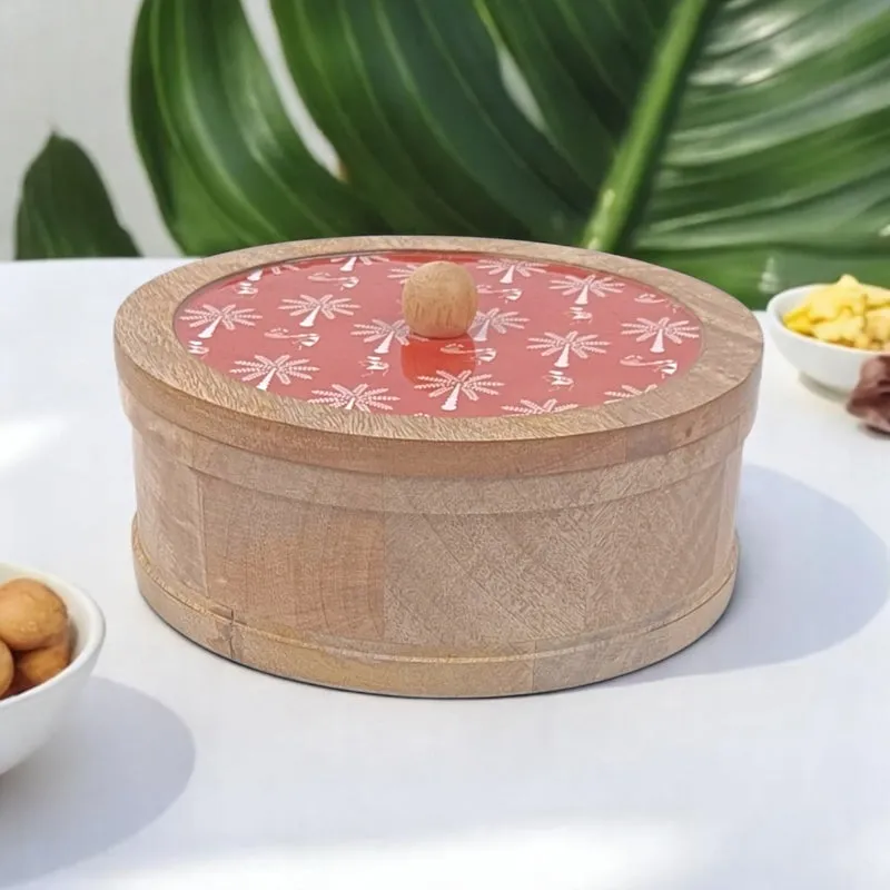 Rasva I Wood Roti Box - Red media 8