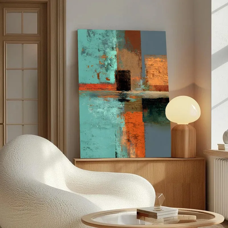 Structured Color Burst Canvas Wall Art media 4