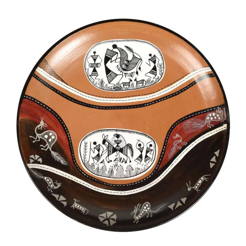 Jay Handpainted Wall Plate media 3