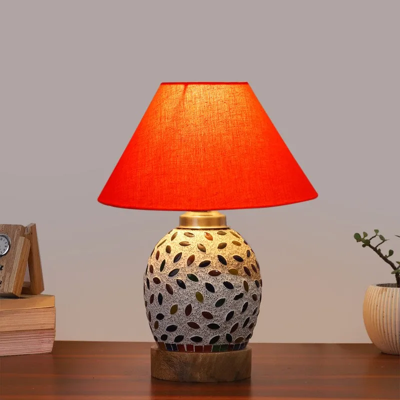 Ambora Wooden Table Lamp - Multicolor media 3
