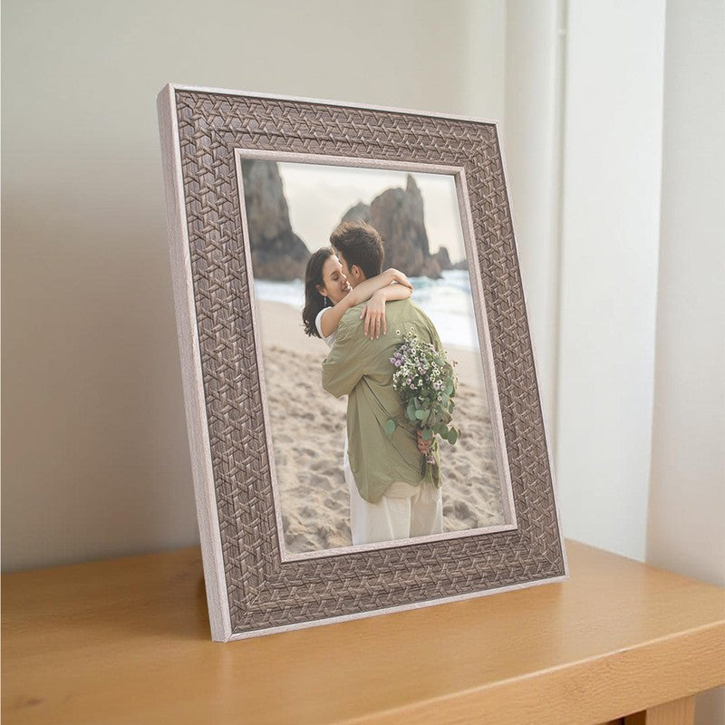 MonoMuse PVC Photo Frame - Light Brown