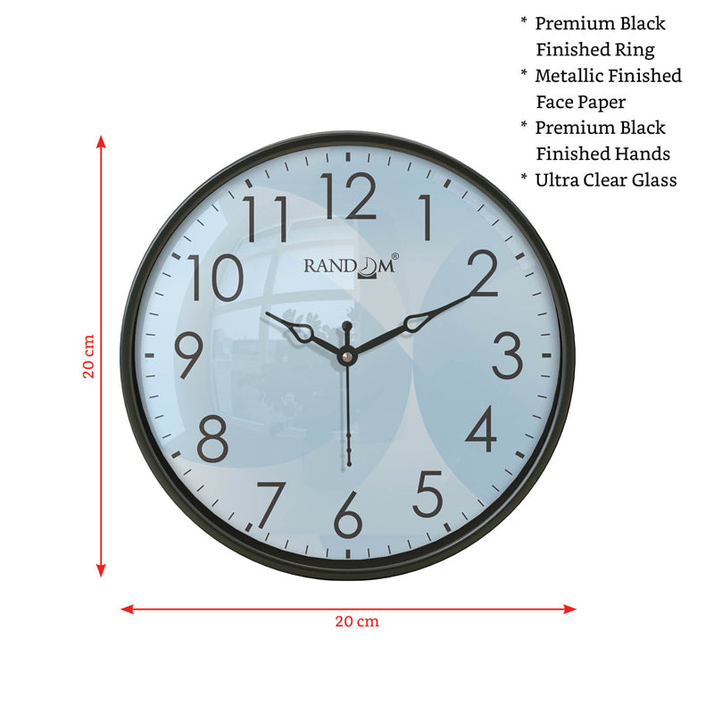 Merrick Sweep Silent Wall Clock media 8