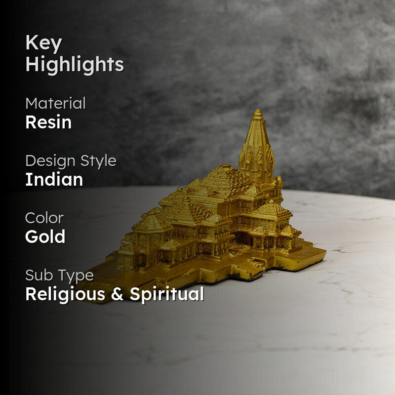 Holy Ram Mandir Showpiece media 2